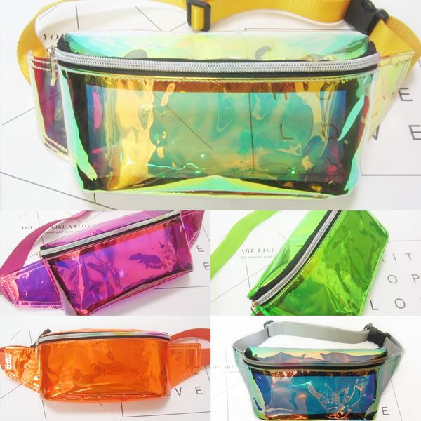 

foo1l laser postman package postman package transparent running women's messenger beach sports running multifunctional cashier bag ches