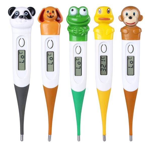 

baby thermometer cartoon animal mouth waterproof thermometer kids digitales thermometer for infants human portable
