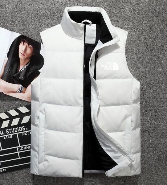 

2019 new brand double north men's down vest down jacket & outerwear face coat thick winter sportswear vest for men 1803, Black