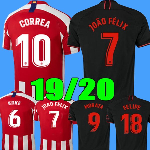 

Cheap 19 20 JOAO FELIX Atletico de Madrid Soccer Jerseys 2019 2020 LLORENTE camiseta de futbol football soccer shirt kits jerseys JOAO FELIX