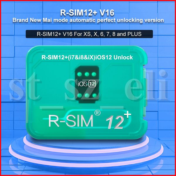 

rsim12+v 16 r sim12+v r sim 12+v rsim 12+ r-sim 12+ unlock card ios pop-up menu updated auto unlocking sim for iphone xs x 6 7 8 plus 4g