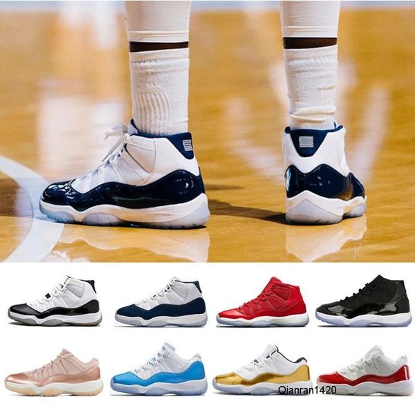 

new 11 men women basketball shoes high low le velvet heiress red grey suede space jam cap and gown 11s white black grey teal j11 sneakers