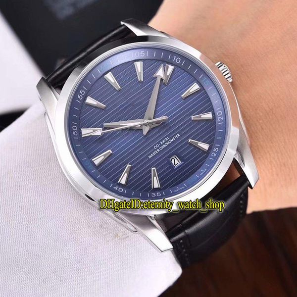 

4 цвет aqua terra 150мм серии 231.13.42.21.03.001 синей дата циферблат япония miyota 821a автоматические мужские часы кожаного ремешка, Slivery;brown