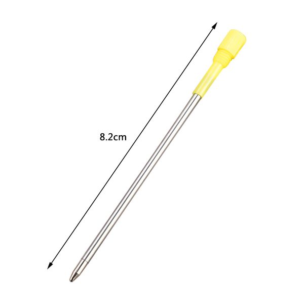

10pcs ballpoint pen refills black ink for big diamond/crystal pen, Black;red