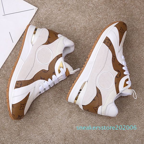 

2020 now women fashion luxury designer shoes sneakers womens running shoes run away sneaker casual shoes size 35-42 type5 s06, Black