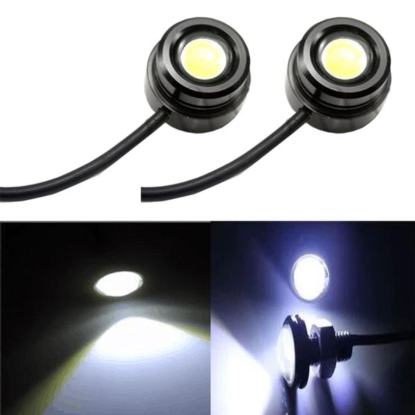 

2pcs super bright white 2w led eagle eye lamps for parking fog or backup lights