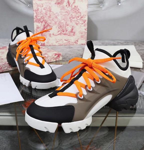 

Womens Mens Shoes Comfort Lace Up Connect Casual Shoes Paris Platform Leather Patchwork Walking Tennis Sneaker Chaussures, 01