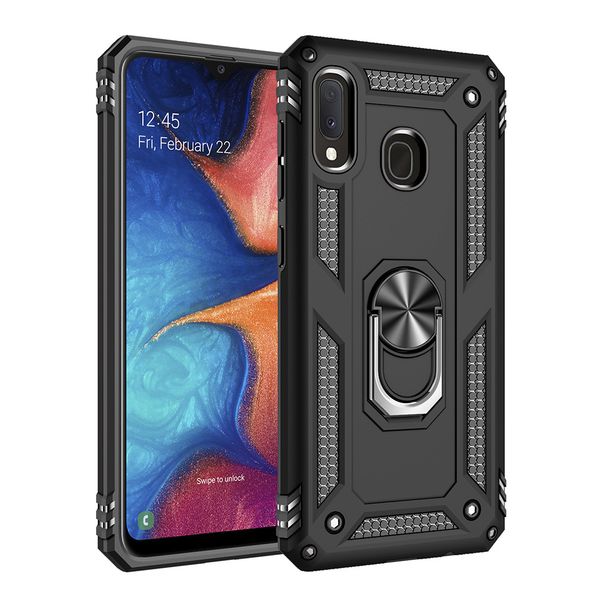 

factory selling for samsung m10 armor case defender kickstand phone case car mount finger ring for iphone x case