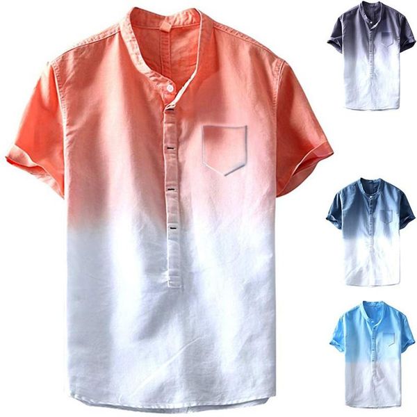 

mens line tie dyed t shirts summer fashion pockets designer casual beach hombres tees, White;black