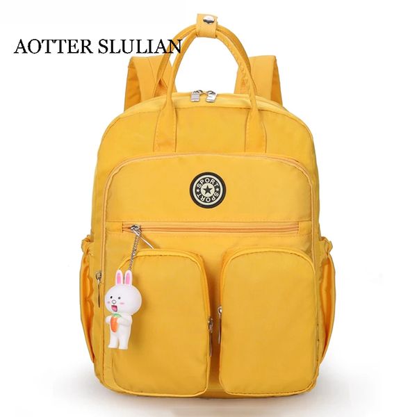 

роскошные женщины рюкзак школьная сумка обратно пакеты для девочек-подростков женская школьная сумка bagpack mochila sac нейлон мульти карма