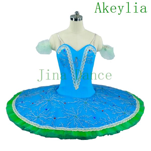 

lake blue bird princess florina professional tutus girls costume pancake tutu professional ballet tutu child ballet performance tutu adult, Black;red