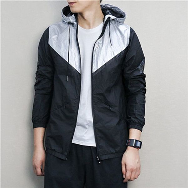 

лучшее качество running спортивных курток для женщин людей дизайнерского бренда весна осень ветровки zipper активных курток ветровки, Black;brown