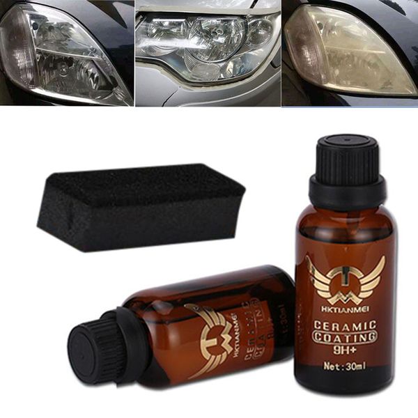 

carprie car repair agent 30+30ml hardness car liquid coat super hydrophobic glass coating polish window plating liquid