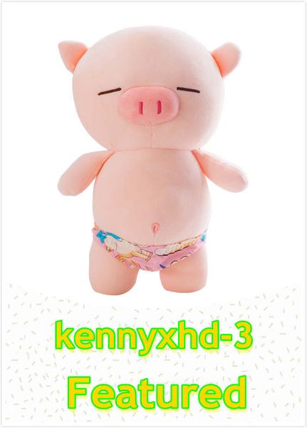 

cute swimming trunks pig plush toy doll swimming trunks pig children doll rag doll female day gift large