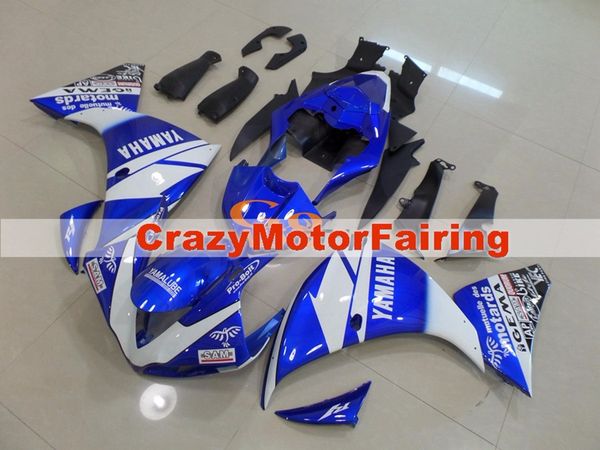 

новые наборы зализов мотоцикла инжекционного метода литья abs пластичные приспособленные для yamaha yzf-r1-1000 2009 2010 2011 09 10 11 обте