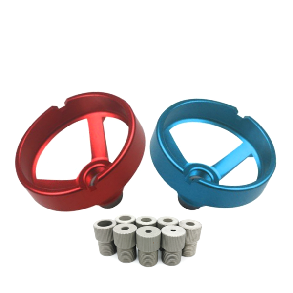 

aluminum alloy 90 degree drill guide 3/4/5/6/7/8/9/10mm drill bit hole puncher locator jig hinged hole opener woodworking tools