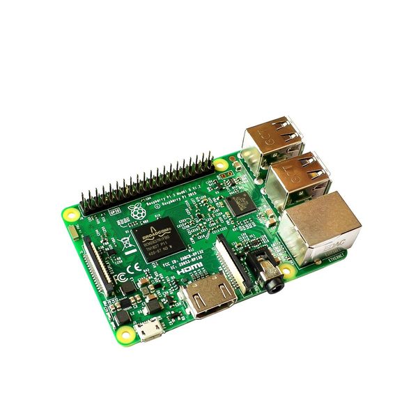 Freeshipping Оригинал Малина Pi 3 Модель B 1 Гб оперативной памяти Quad Core 1,2 ГГц 64-битный процессор Wi-Fi etooth