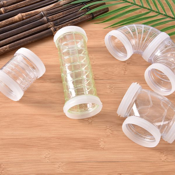 

hamster external diy pipeline tunnel fittings accessories color random