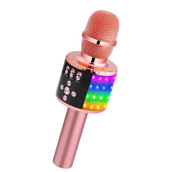 

100% original supply for kids microphone bluetooth with speaker wireless echo child karaoke mic portable cordless singing machine