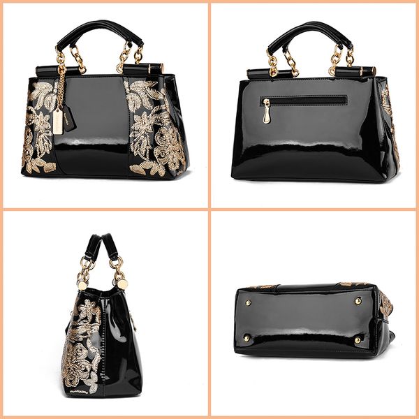

jiulin luxury evening bags women leather handbag embroidery shoulder bags female purses and handbags with sequins totes hot