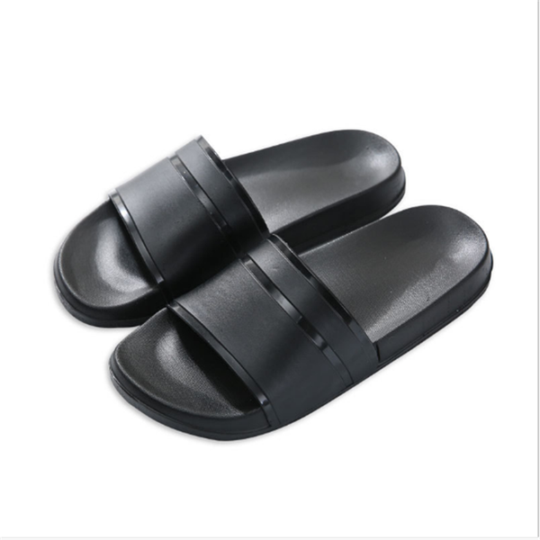 

black women's summer slippers 44 10 11 big size beach sandals men bathroom flip flops outdoor open-toed shoes slides bath slippe