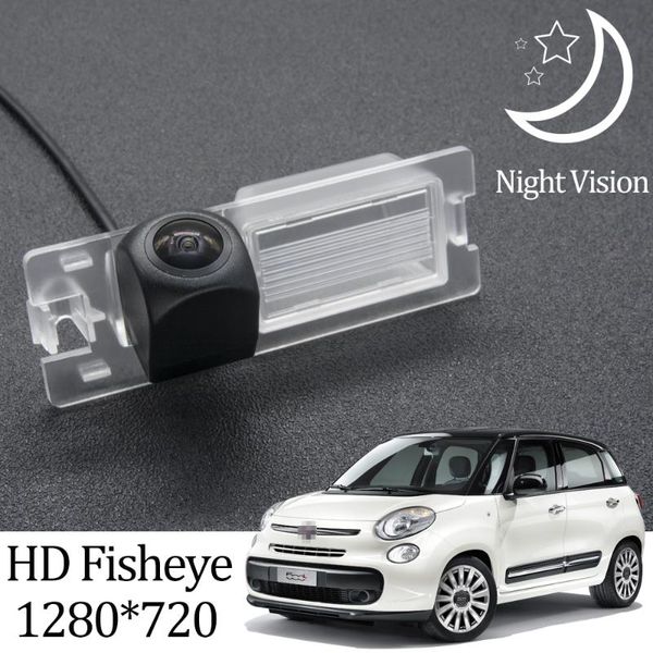 

owtosin hd 1280*720 fisheye rear view camera for 500l/500ltrekking/500l living/500l mpw 2012-2019 car parking accessories