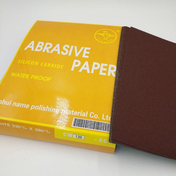 

rose 600-1200 sandpaper for metal hand grinding and polishing tools