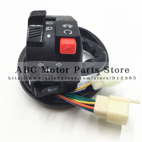 

125-250cc atv accessories spare parts for hummer large bull dinosaur european-standard five-function switch positive start