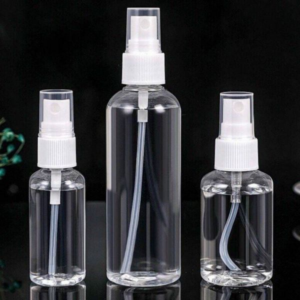 

30 50 75 100 ml plastic pet spray bottle skin care set package