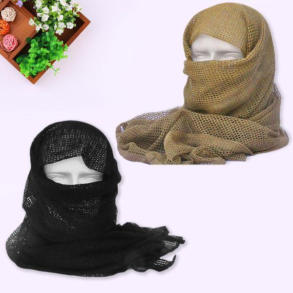 

wrap mask camo tactical sniper veil mesh new black