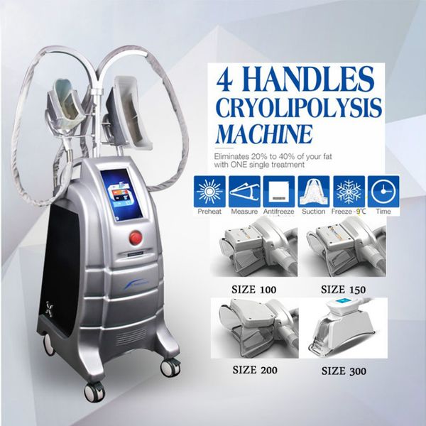 

2 ручки cryo работают в тоже время холодная ваяя машина cryolipolysis тучная замерзая уменьшая машину cryolipolysis