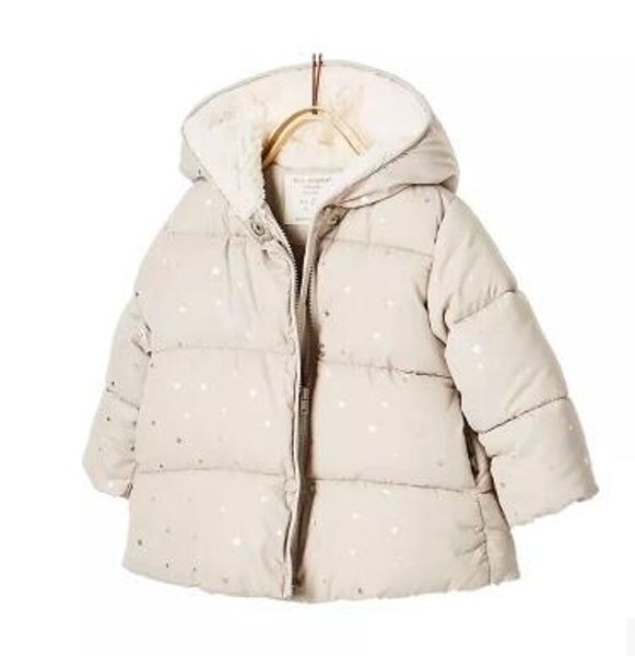 

осень и зима мода девушки пальто зимы детей верхняя одежда хлопка вниз пальто мальчиков ватник, Blue;gray