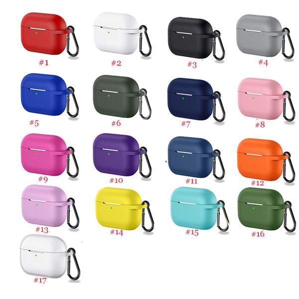 

Silicone ca e for apple airpod pro earphone for airpod pro ca e wirele bluetooth head et cover hockproof bag for airpod 3