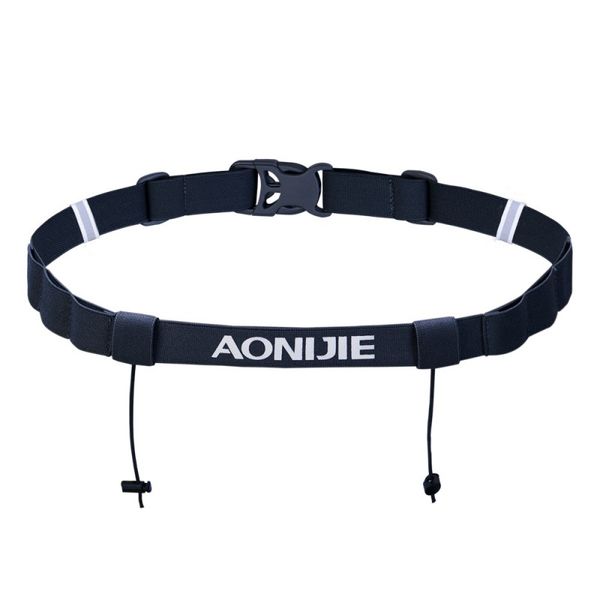 

running belt triathlon marathon race number belt with gel holder running cloth motor for outdoor sports