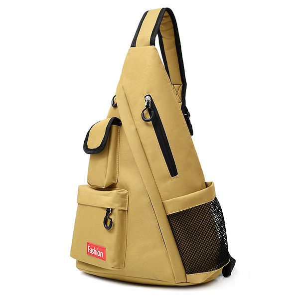 

motorcycle chest bag phone purse shoulder bag masculina travel sling man multi pocket bolso hombre crossbody bags for men