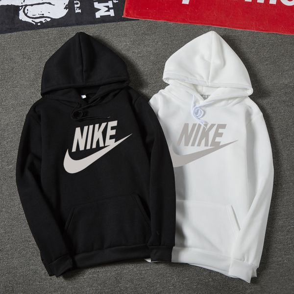 

2019s brand fashion designer mens hoodie letter printing pullover sweatshirt casual hooded sweater, Black