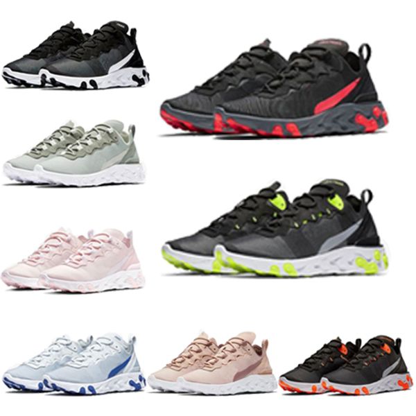 

2019 react element 55 87 undercover x upcoming running shoes men women navy blue designer runner sports trainers sneakers size 36-45