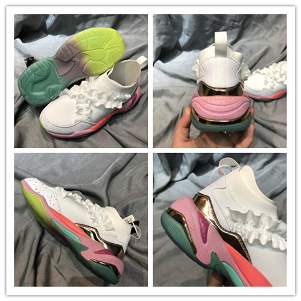 

2020 goddess sports casual dad shoes non-slip wear-resistant colorful, Black