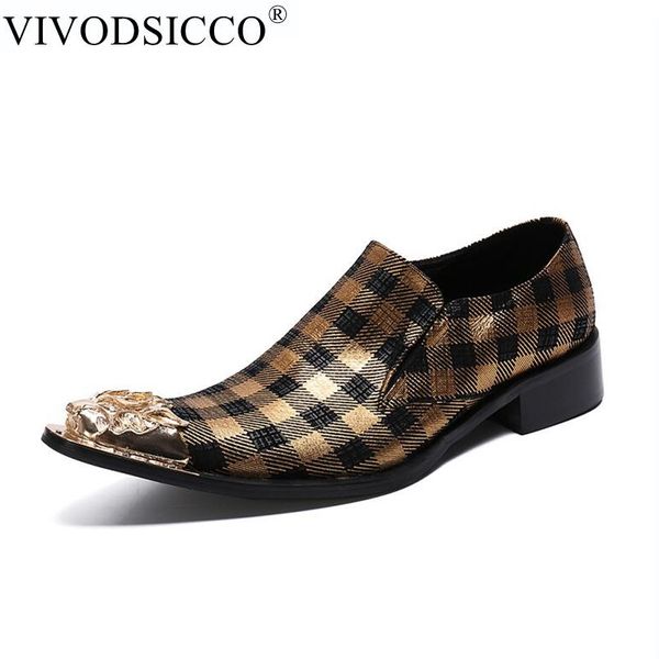 

british men classic grid gentleman pointed shoes wedding dress homecoming prom formal shoes zapatos hombre vestir, Black