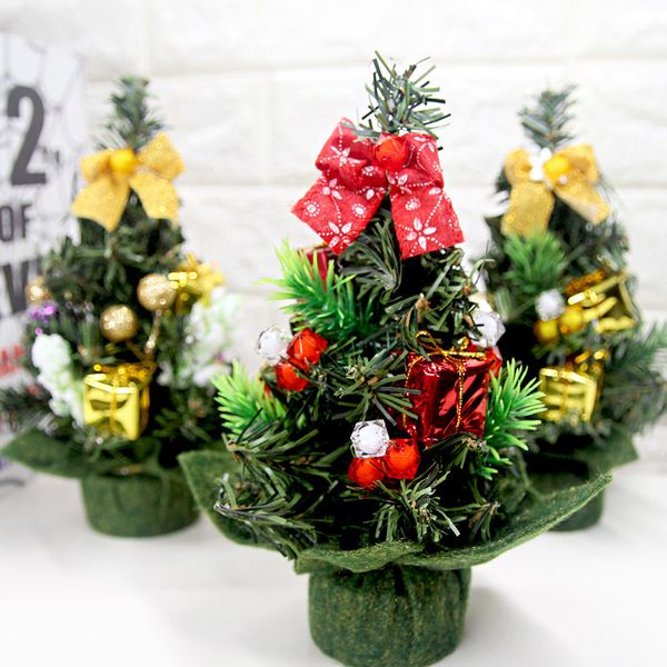 

mini christmas trees xmas decorations for home party decor table desk display 3 styles optional height about 6cm x 20cm