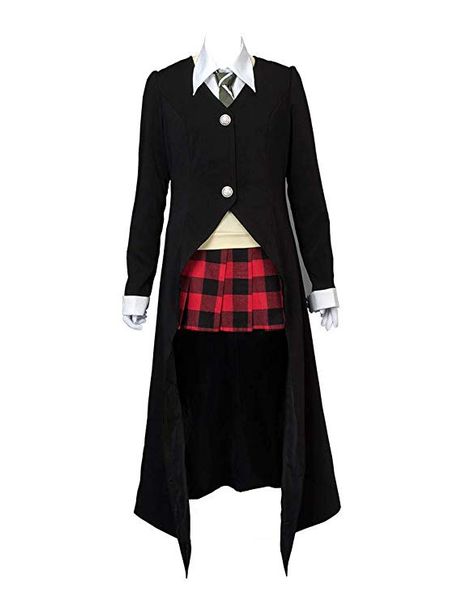 

soul eater ма цзя мака school uniform set аниме косплей женской, Black