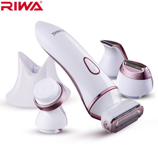 

hair clipper 4 in 1 lady shaver razor for women hair removal trimmer bikini/body/face/underarm washable electric machine haircut razor