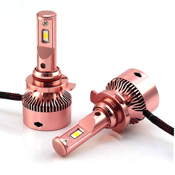 

hir2 9012 smart led car headlights bulb 3800lm 36w smart fault warning highlight led car lighting lamp bulb