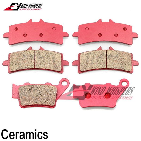 

motorcycle ceramic front rear brake pads for daytona 675r 675 r 2013 2014 2015 2016 2017