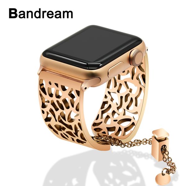 

Нержавеющая сталь ремешок для часов ювелирные изделия браслет для Iwatch Apple, часы 38