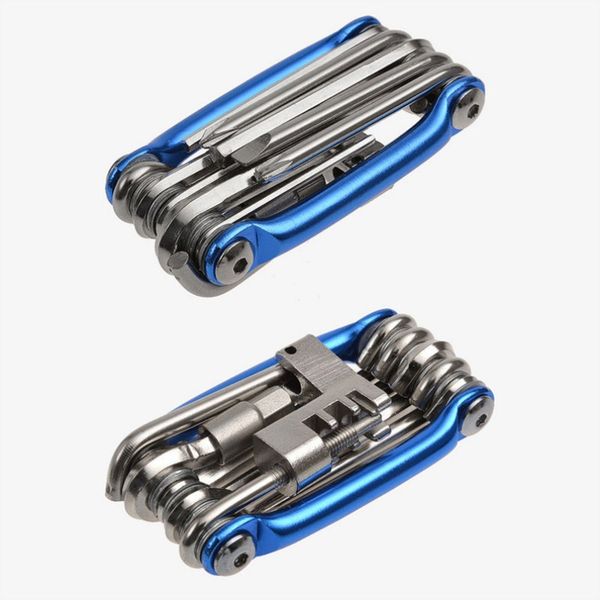 

11 in 1 bike multi tool bicycle repair tools hex spoke wrench screwdriver kit set cut chain device road mtb bike cycling tools