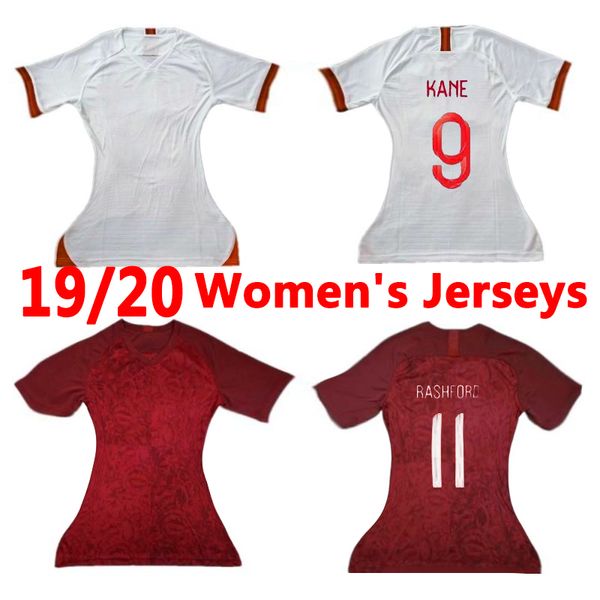 

2019 england women occer jer ey world cup home red 9 kane 10 terling 11 vardy 19 ra hford 20 dele football hirt cami a de futebol