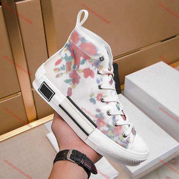 

xshfbcl новые цветы технические canvas b23 high top luxury тапки марочные платформы в косой мужские b24 женская мода сапоги дизайнерская обу, Black;red