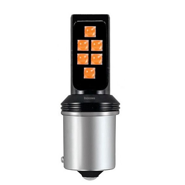 

100pcs py21w bau15s super bright 3535 led car rear direction indicator lamp 1156py 7507 auto turn signal light amber yellow