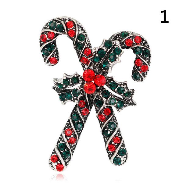 

stylish brooches christmas jewelry xmas tree deer snowman brooch party brooch pin lf88, Gray